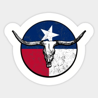 Texas Longhorn Sticker